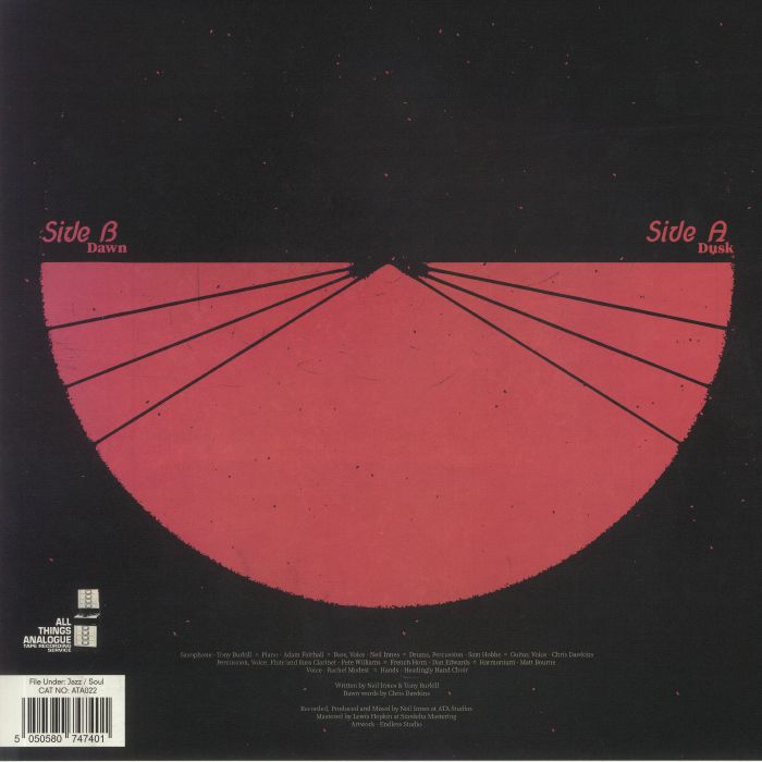 Work Money Death – The Space In Which The Uncontrollable Unknown Resides, Can Be The Place From Which Creation Arises (LP, ATA Records, 2021) Back Cover
