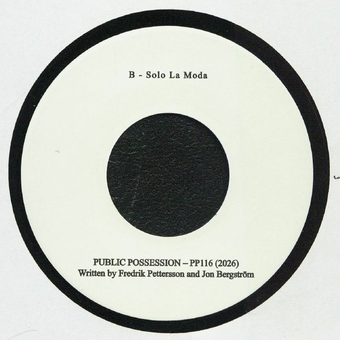 World Gym – Crime Of Fashion (7", Public Possession, 2026) Back Cover