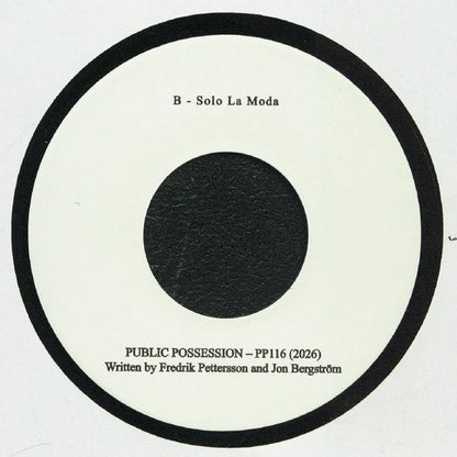 World Gym – Crime Of Fashion (7", Public Possession, 2026) Back Cover