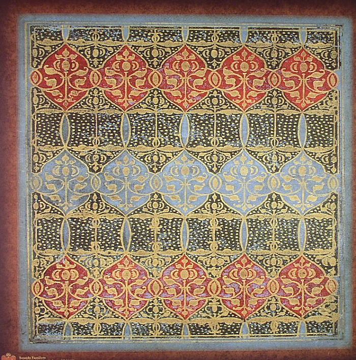 Wovenhand – Ten Stones (LP, Sounds Familyre, 2008) Back Cover