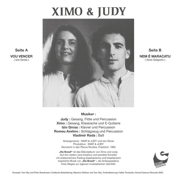 Ximo & Judy – Via Brasil (7", Sound Essence, 2025) image 02
