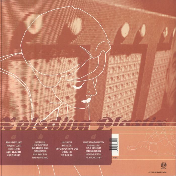 Xploding Plastix – Amateur Girlfriends Go Proskirt Agents (LP, Beatservice Records, 2026) Back Cover