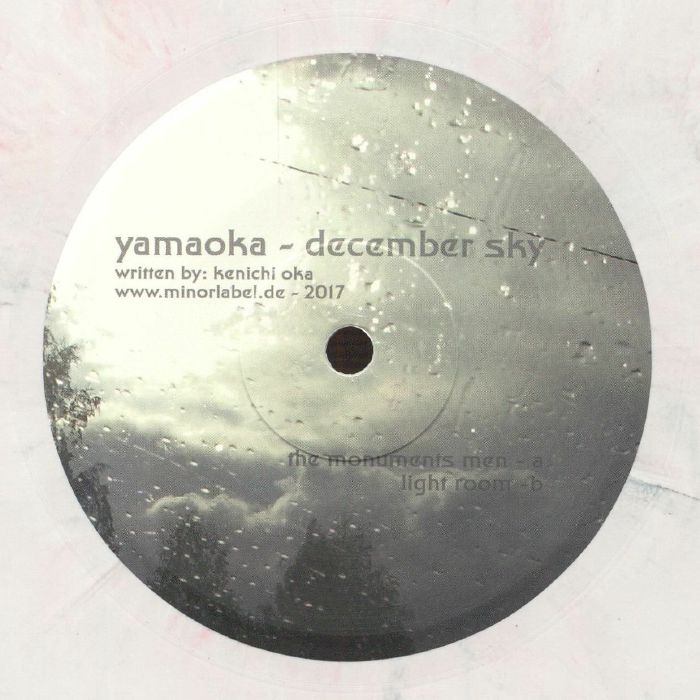 Yamaoka – December Sky (7", white, Minor, 2017) Back Cover