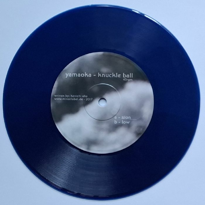Yamaoka – Knuckle Ball (7", Excl | ( “. Blue . Limited Edition, Minor, 2026) Back Cover