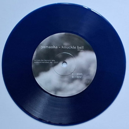 Yamaoka – Knuckle Ball (7", Excl | ( “. Blue . Limited Edition, Minor, 2026) Back Cover