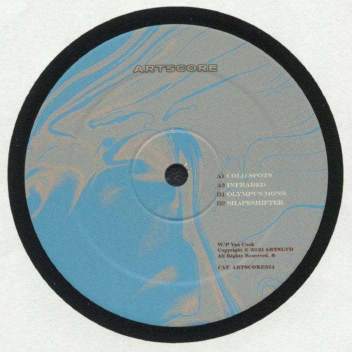 Yan Cook – Cold Spots (12", Artscore, 2021) Back Cover