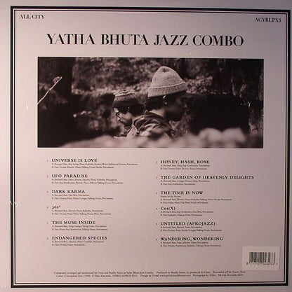 Yatha Bhuta Jazz Combo – Yatha Bhuta Jazz Combo (LP, All City Records, 2025) Back Cover