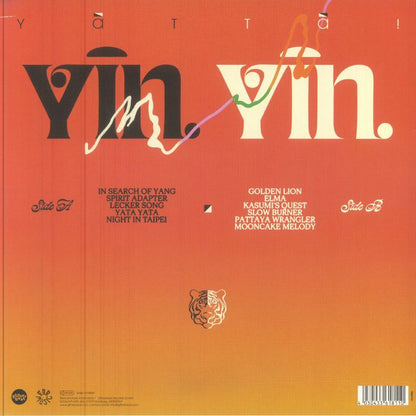 YĪN YĪN – Yatta! (LP, Glitterbeat, 2026) Back Cover