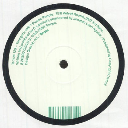 Youngsta – Plastic People (12", Tempa, 2026) Back Cover
