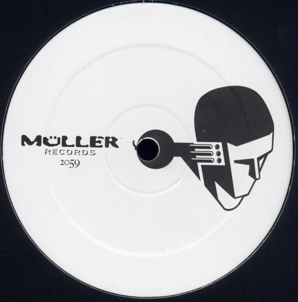 Yuri Suzuki – Blue Line EP (12", Müller Records, 2025) image 02