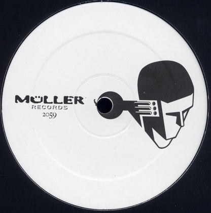 Yuri Suzuki – Blue Line EP (12", Müller Records, 2025) image 02
