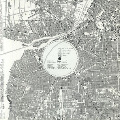 Yuri Suzuki – Border (LP, Detroit Underground, 2025) Front Cover