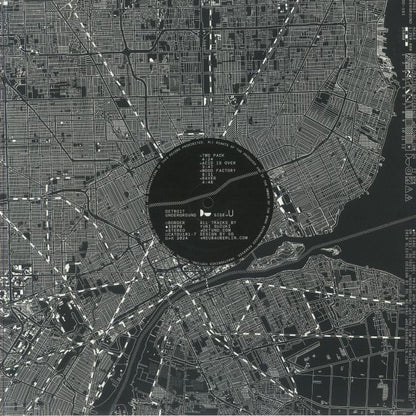 Yuri Suzuki – Border (LP, Detroit Underground, 2025) Back Cover