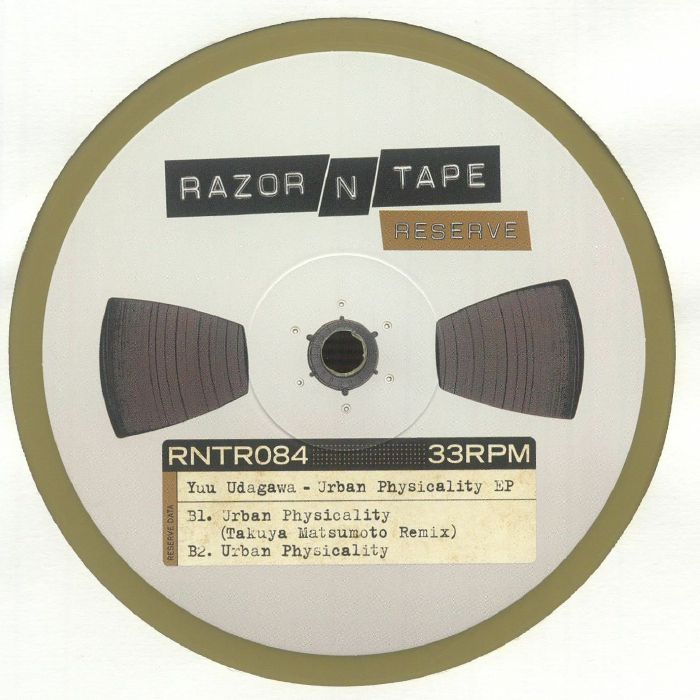 Yuu Udagawa – Urban Physicality EP (12", Gold, Razor-N-Tape Reserve, 2025) Back Cover