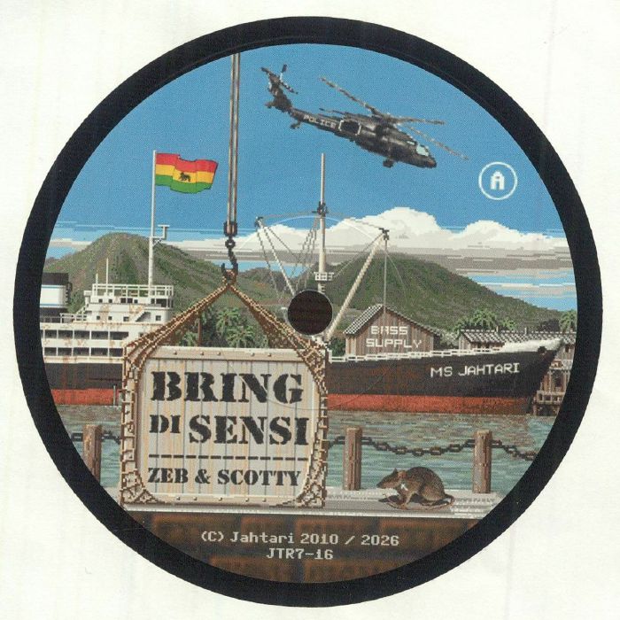 Zeb Scotty – Bring Di Sensi (7", Jahtari, 2026) Front Cover