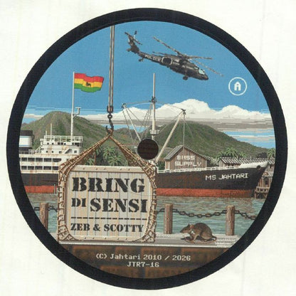 Zeb Scotty – Bring Di Sensi (7", Jahtari, 2026) Front Cover