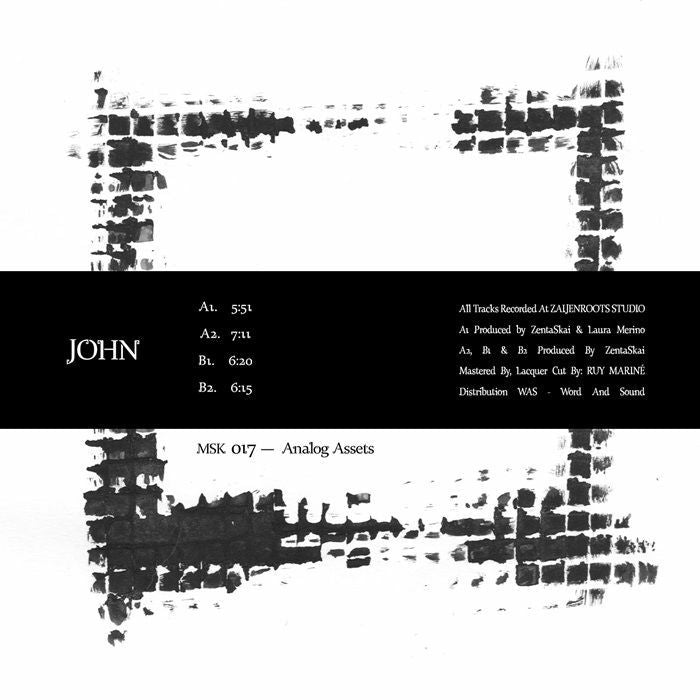 Zentaskai – Analog Assets Vol 04 (12", Mask, 2026) Front Cover