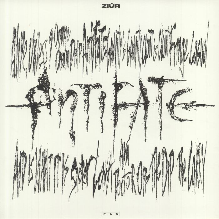 Ziúr – Antifate (12", Green/Black, Pan, 2021) Back Cover