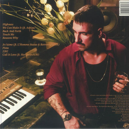 Zopelar – Call It Love (LP, Apron Records, 2025) back cover