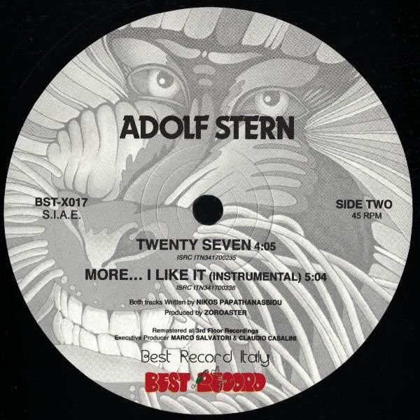 Adolf Stern : More... I Like It / Twenty Seven (12", Ltd, RM)