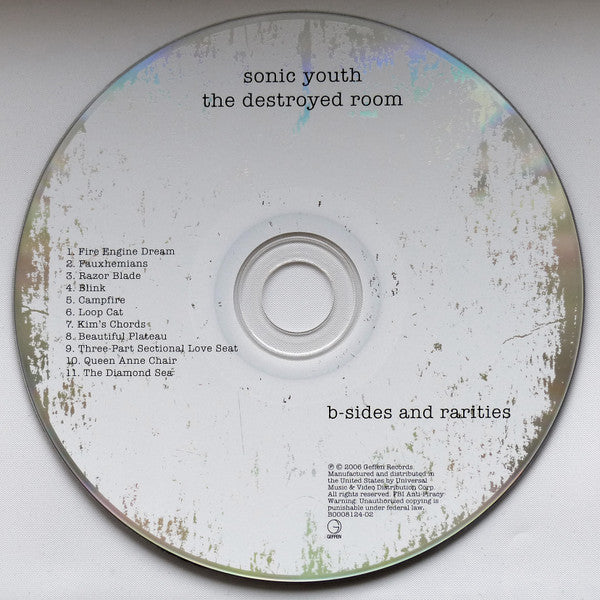 Sonic Youth : The Destroyed Room (B-Sides And Rarities) (CD, Comp)
