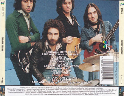10cc - Sheet Music (CD) 7T's Records CD 5013929042629