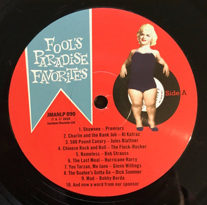 Various : Fool's Paradise Favorites - '50s & '60s Bop Slop & Schlock (LP, Comp + 7", Comp)