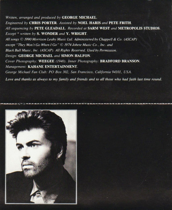 George Michael : Listen Without Prejudice (Vol. 1) (Cass, Album, Mat)