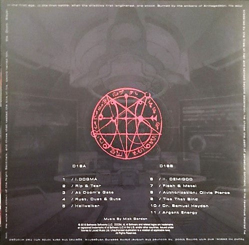 Mick Gordon : Doom (Original Game Soundtrack) (2xLP, Red)