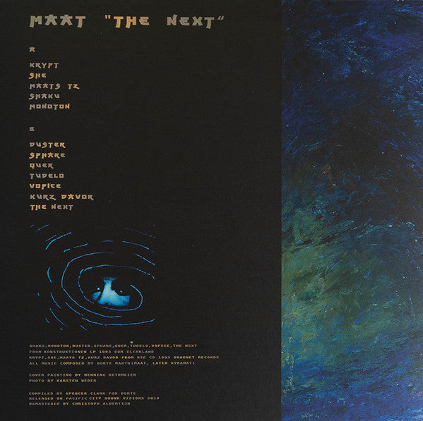 MAAT : The Next (LP, Comp)