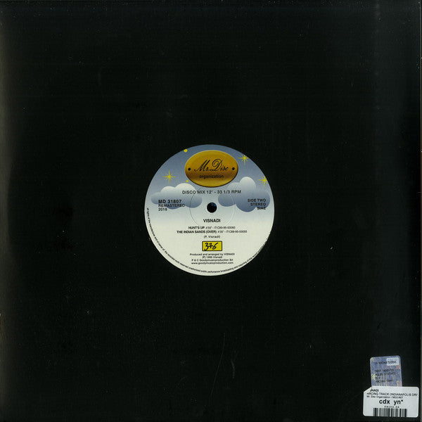 Visnadi – Racing Tracks (12", Blue, Mr. Disc Organization, 2018) Image 3