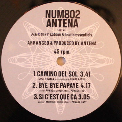Antena : Camino Del Sol (LP, MiniAlbum, RE)