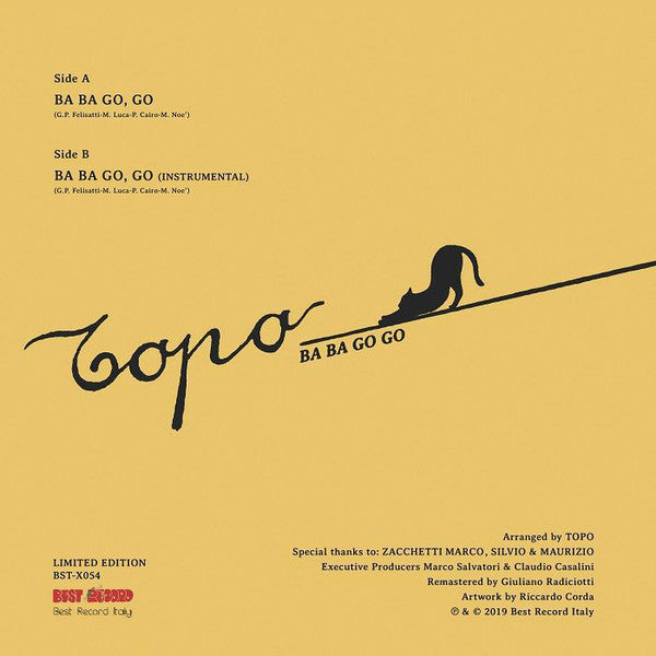 Topo (3) : Ba Ba Go, Go (12", Ltd, RM)