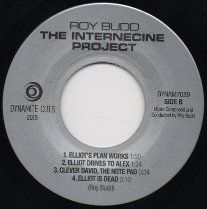 Roy Budd : The Internecine Project (7", Ltd)