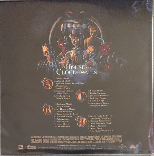 Nathan Barr : The House With A Clock In Its Walls (Original Motion Picture Music) (LP, Gre + LP, Ora + Album, Dlx, 180)