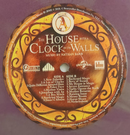 Nathan Barr : The House With A Clock In Its Walls (Original Motion Picture Music) (LP, Gre + LP, Ora + Album, Dlx, 180)