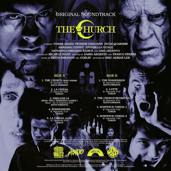 Keith Emerson And Goblin : The Church (Original Soundtrack) (LP, Album, RE, RP, 180)