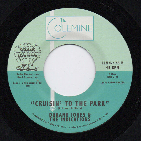 Durand Jones & The Indications : Morning In America / Cruisin' To The Park (7", Single)