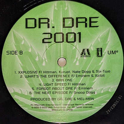 Dr. Dre : 2001 (2xLP, Album, RE, Unc)