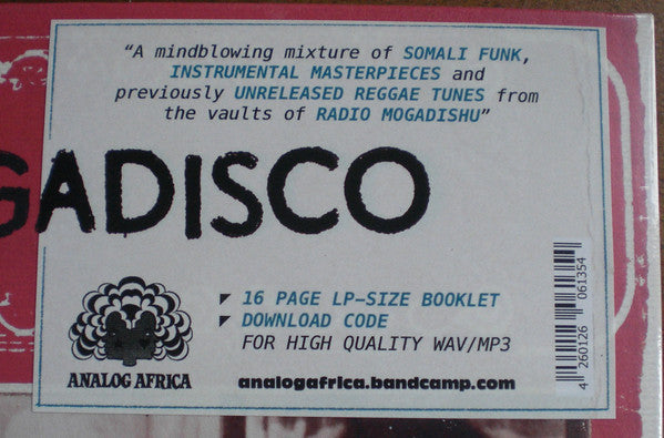 Various : Mogadisco (Dancing Mogadishu - Somalia 1972​-​1991) (2xLP, Comp)