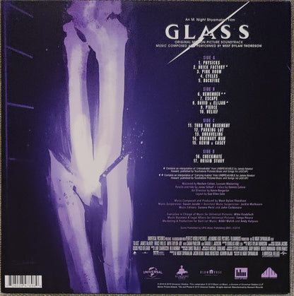 West Dylan Thordson : Glass (Original Motion Picture Soundtrack) (2xLP, Pur)