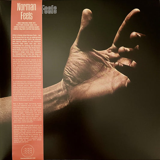 Norman Feels : Norman Feels (LP, Album, Ltd, RE, 180)