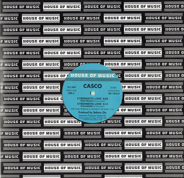 Casco : Cybernetic Love (12", Ltd, RM)