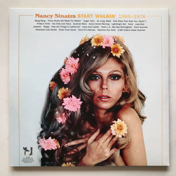 Nancy Sinatra : Start Walkin' 1965-1976 (2xLP, Comp, RM, Yel)