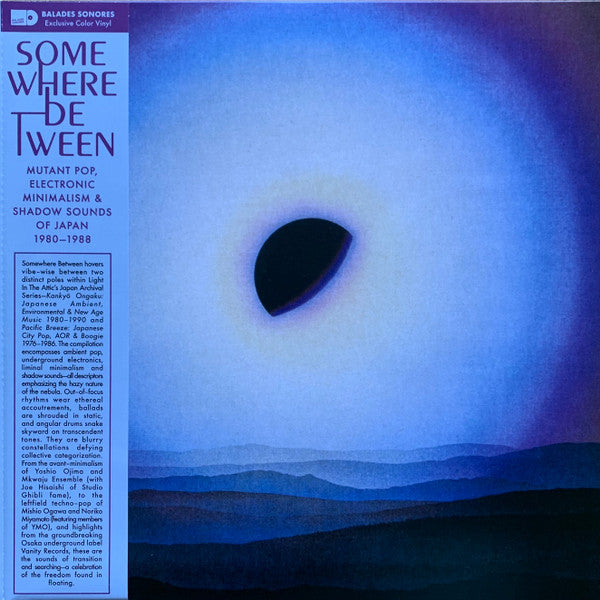 Various : Somewhere Between: Mutant Pop, Electronic Minimalism & Shadow Sounds Of Japan 1980-1988 (2xLP, Comp, Ltd, Num, Cle)