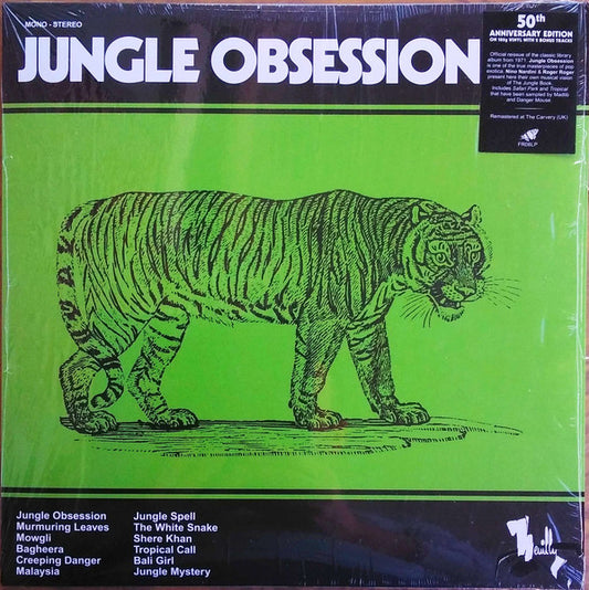 Nino Nardini & Roger Roger : Jungle Obsession (LP, RE, RM, 180)