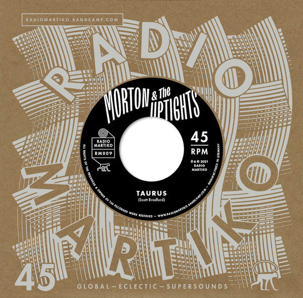 Morton And The Uptights : Taurus / Montego (7", Single, RE)