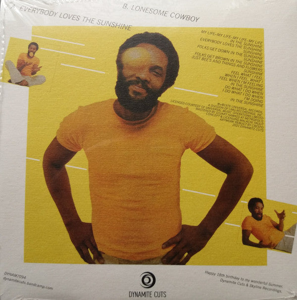 Roy Ayers Ubiquity : Everybody Loves The Sunshine / Lonesome Cowboy (7")