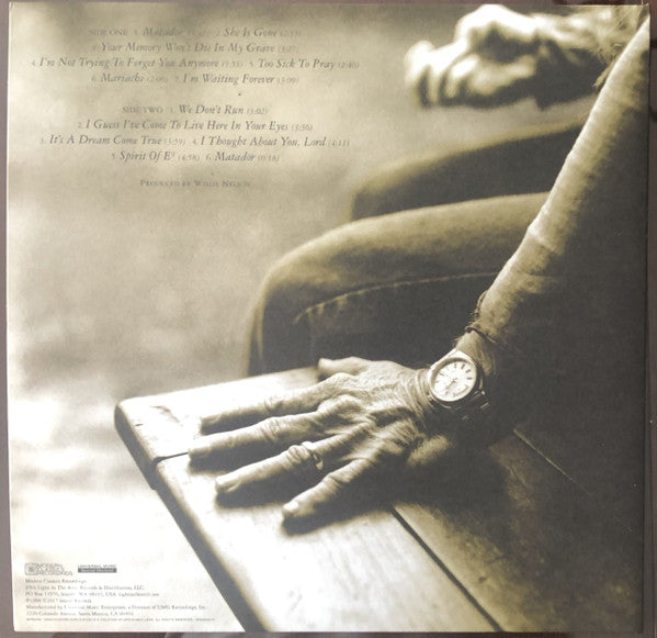 Willie Nelson : Spirit (LP, Album, RE, RM)