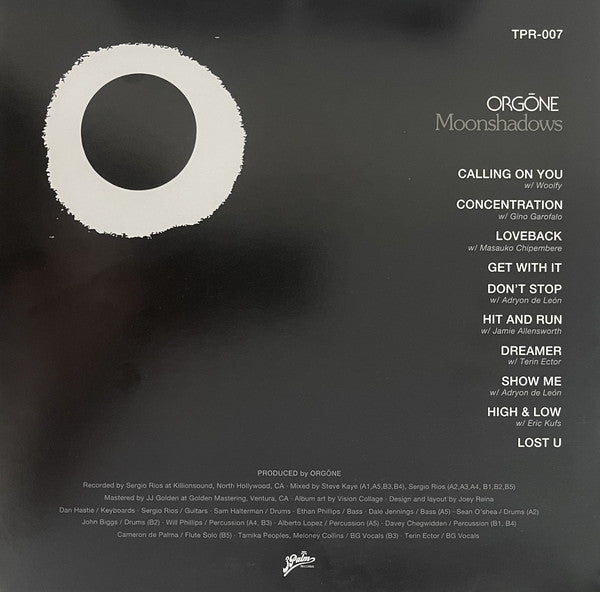Orgone : Moonshadows (LP, Album, Ltd, Nat)